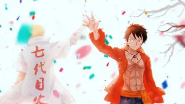 Naruto and Luffy live wallpaper download