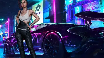 Cyberpunk McLaren P1 live wallpaper download