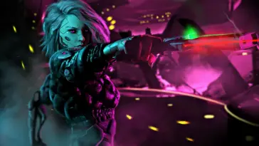 CYBORG GIRL (Cyberpunk 2077) live wallpaper download