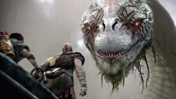 Kratos vs Dinosaur (God of War) live wallpaper download