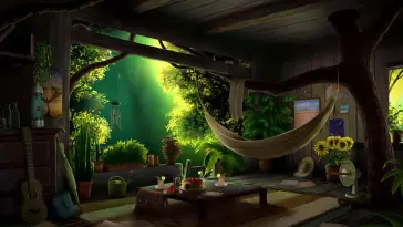 Treehouse in Summer live wallpaper download