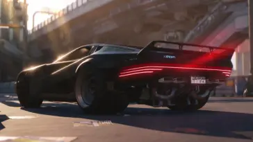Car in Cyberpunk 2077 live wallpaper download