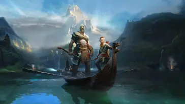 Kratos and Atreus live wallpaper download