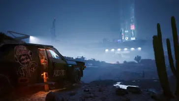 Cyberpunk CITY OUTSKIRTs live wallpaper download