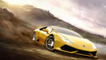 Drifting YELLOW LAMBORGHINI (Forza Horizon 2) live wallpaper download