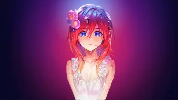 Pink Anime Girl live wallpaper download
