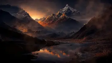 Mountains Landscapes live wallpaper download