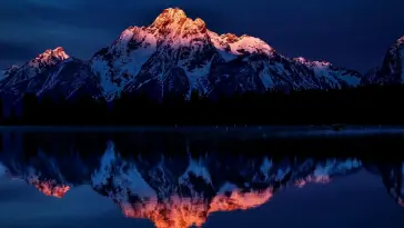 Sunset Over Mountains live wallpaper download