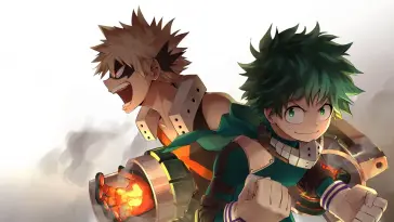 Bakugo and Midoriya live wallpaper download