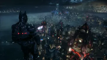 Batman in Night City live wallpaper download