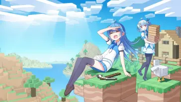 Cute Girl (Minecraft) live wallpaper download