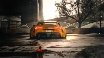Toyota Supra A90 live wallpaper download