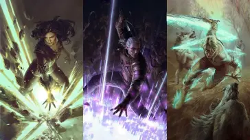Geralt, Ciri and Yennefer live wallpaper download