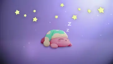 Sleeping Kirby live wallpaper download