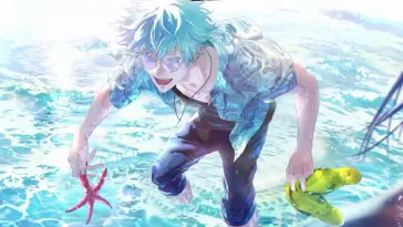 Gojo Satoru's Beach Vacation live wallpaper download