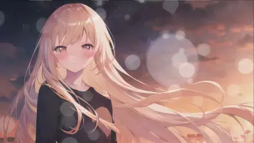 Charming Anime Girl live wallpaper download