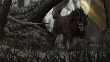 Lone Dire Wolf live wallpaper download