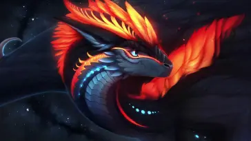 Space Dragon live wallpaper download