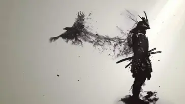 Black & White Samurai live wallpaper download