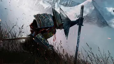 Fantasy Samurai Kneeling live wallpaper download