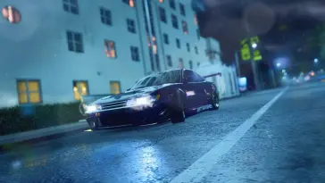 Sports Car Parked on the Street (Drift Tuner 2019) live wallpaper download