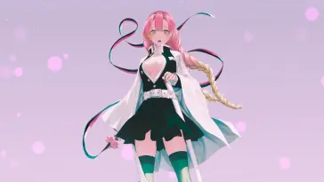 Mitsuri Kanroji animated wallpaper download