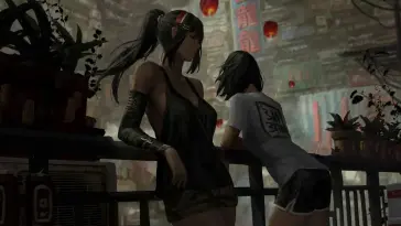 Rainy Day Girls live wallpaper download