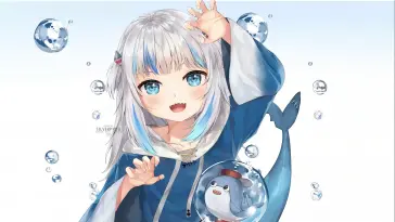 Gawr Gura (Virtual YouTuber) live wallpaper download