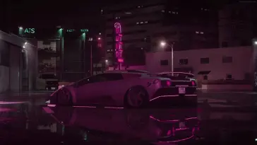 Purple LAMBORGHINI DIABLO (Need for Speed) live wallpaper download