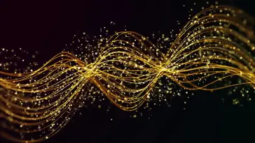 Gold Particle animated wallpaper download