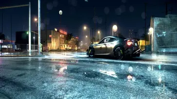 Toyota Supra in RAINING NIGHT CITY (Need for Speed) live wallpaper download