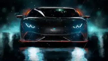 Black Lamborghini live wallpaper download