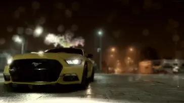 Yellow FORD MUSTANG GT (Need for Speed) live wallpaper download