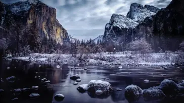 Winter Mountains live wallpaper download