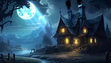 Halloween House live wallpaper download