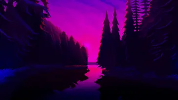River Purple live wallpaper download