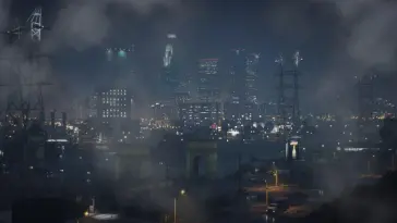 Night City in Gta 5 live wallpaper download