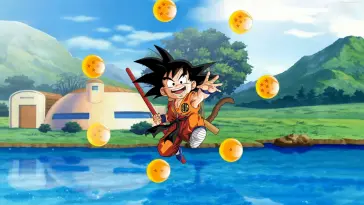 Kid Goku Near HOUSE (Dragon Ball) live wallpaper download