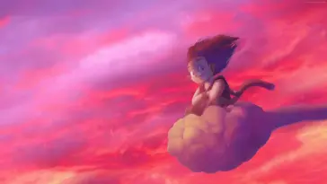 FLying Nimbus Goku live wallpaper download