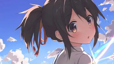 Mitsuha From Kimi No Na Wa live wallpaper download
