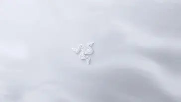 White Razer Logo live wallpaper download