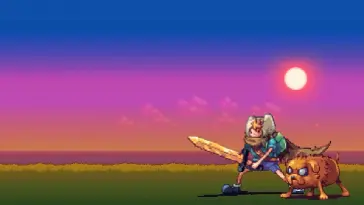 Adventure Time Pixel Art live wallpaper download