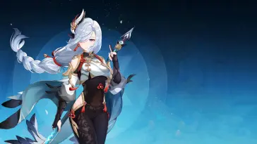 Shenhe - Windblume's Breath live wallpaper download