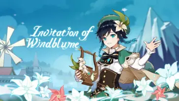 Venti Invitation of Windblume live wallpaper download