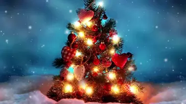 Glistening Christmas Tree live wallpaper download