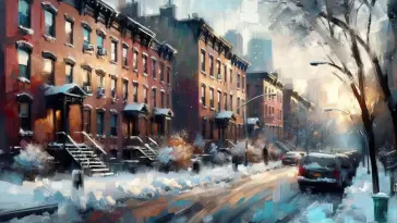 Winter Street live wallpaper download