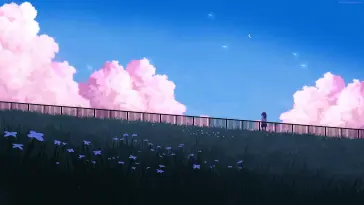 Pink Puff Clouds live wallpaper download