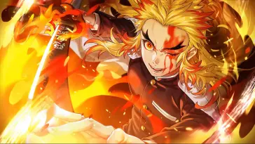 Blazing Sword of Rengoku live wallpaper download