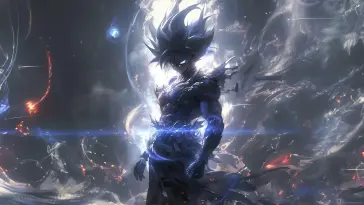 Silver Goku live wallpaper download