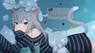 Nekoha Shizuku With Cats live wallpaper download